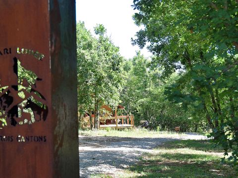 Tente en toile et en bois 4 personnes - Safari