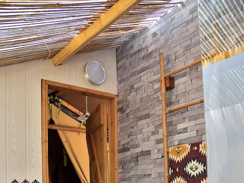 Tente en toile et en bois 4 personnes - Safari
