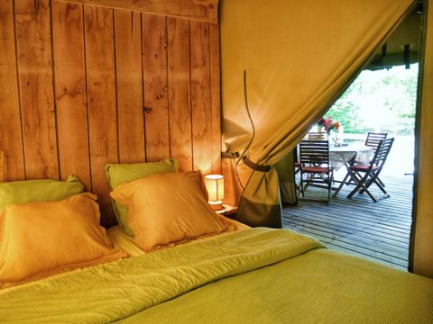 Tente en toile et en bois 4 personnes - Safari
