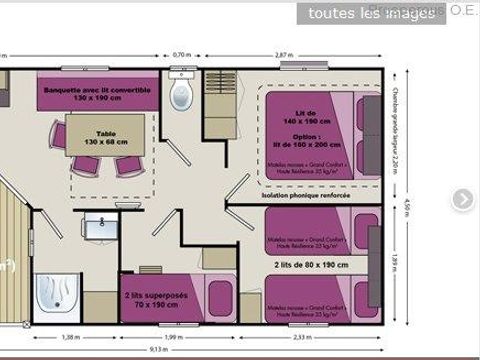 MOBILHOME 6 personnes - Midi Pyrénées