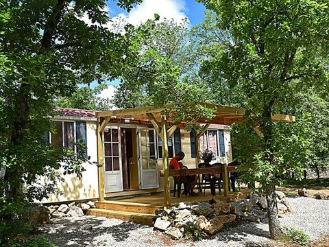 MOBILHOME 5 personnes - Bleu