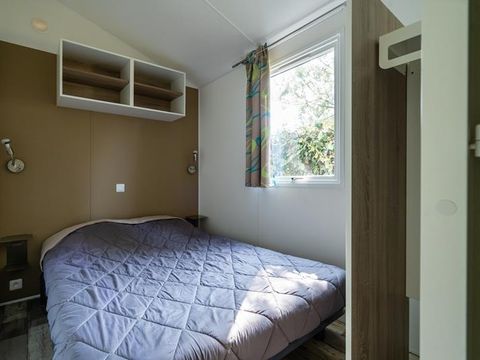 MOBILHOME 8 personnes - Mobil-home Sable 40m² (4 chambres) + TV + Terrasse couverte (+ de 8 ans) 8 pers