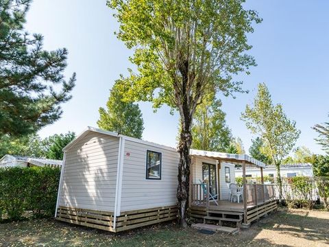 MOBILHOME 8 personnes - Mobil-home Sable 40m² (4 chambres) + TV + Terrasse couverte (- de 8 ans) 8 pers