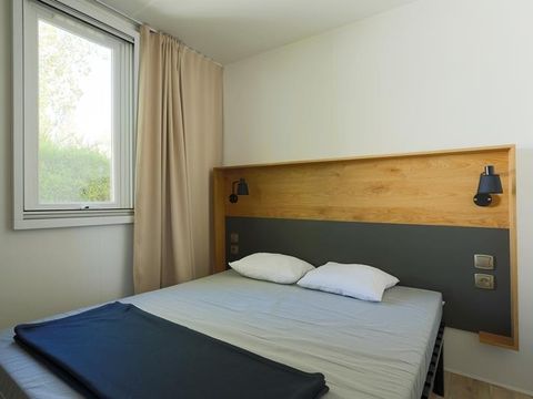 MOBILHOME 4 personnes - Mobil-home Horizon 27.5m² (2 chambres) (- de 5 ans) + terrasse intégrée + TV 4 pers