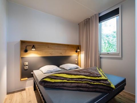 MOBILHOME 4 personnes - Mobil-home Horizon 27.5m² (2 chambres) (- de 5 ans) + terrasse intégrée + TV 4 pers