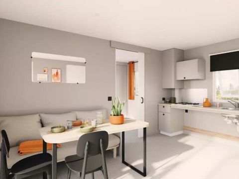 MOBILHOME 4 personnes - PMR 3 Pièces 4 Personnes