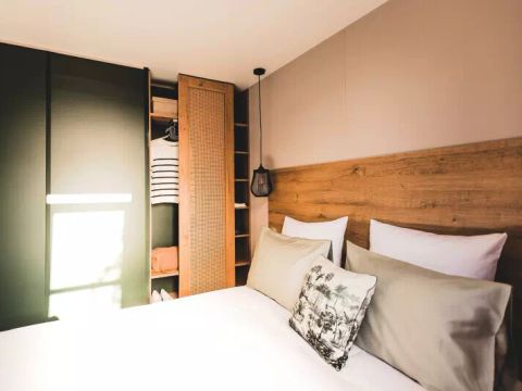 MOBILHOME 4 personnes - Mobil Home Cosy 3 Pièces 4 Personnes + TV