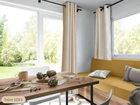 Mobilhome 2 personnes - Cosy - 2 Pièces - TV