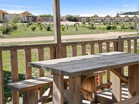 MOBILHOME 6 personnes - Mobil-home | Comfort | 3 Ch. | 6 Pers. | Terrasse surélevée | Clim.