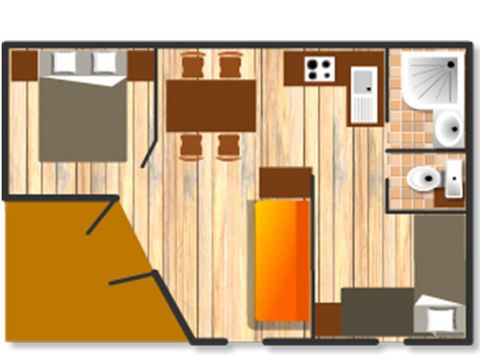 CHALET 5 personnes - TRIBU