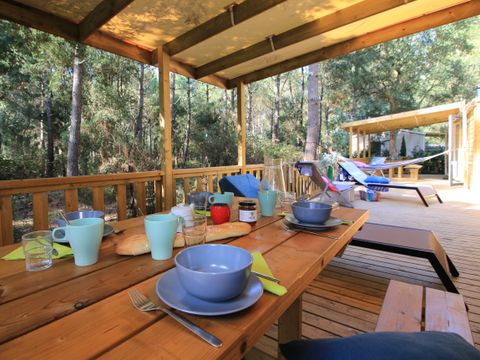 LODGE 12 personnes - Cottage Floresta "Vue forêt" 10-12p - 5 chambres - TV - Climatisation