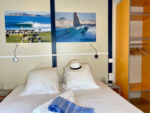CHALET 5 personnes - Chalet Californie 4/5p - 2 Chambres - TV - Climatisation