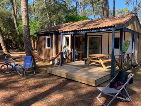 CHALET 5 personnes - Chalet Nazaré 4/5p - 2 Chambres - TV - Climatisation