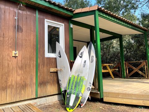 CHALET 5 personnes - Chalet Hossegor 4/5p - 2 Chambres - TV - Climatisation