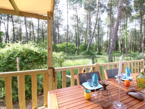 LODGE 6 personnes -  Cottage Loggia "Vue forêt" 6p - 3 chambres - TV - Climatisation