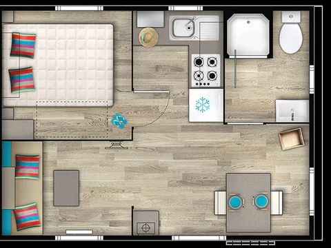 MOBILHOME 2 personnes - Ibiza Solo