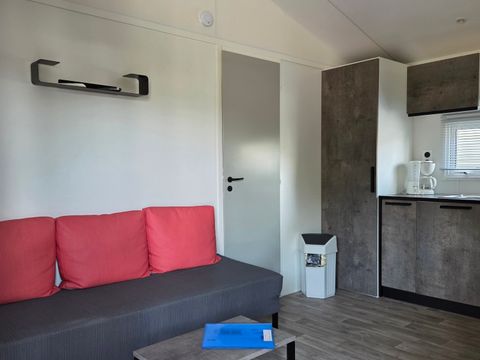 Mobilhome 4 personnes - Nirvana Duo 33m² 2 salles d'eau/terrasse semi couverte.