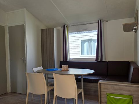 Mobilhome 6 personnes - Bermudes 31m² + terrasse semi-couverte