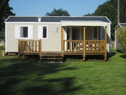 MOBILHOME 6 personnes - Bermudes 31m² + terrasse semi-couverte  (modèle 2012)