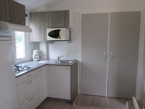 MOBILHOME 6 personnes - Bermudes 31m² + terrasse semi-couverte