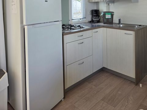 Mobilhome 6 personnes - Bermudes 31m² + terrasse semi-couverte