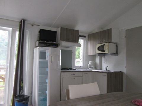 MOBILHOME 6 personnes - Bermudes 31m² + terrasse semi-couverte