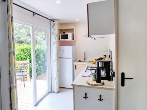 MOBILHOME 4 personnes - PREMIUM LARGE