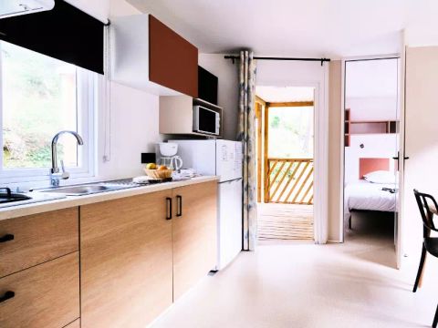 MOBILHOME 4 personnes -  Premium 3 Pièces 4 Personnes climatisé