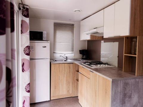 Mobilhome 4 personnes - Jasmin 3 Pièces 4 Personnes + TV