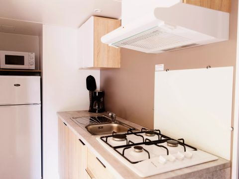 MOBILHOME 4 personnes - Tournesol 3 Pièces 4 Personnes + TV