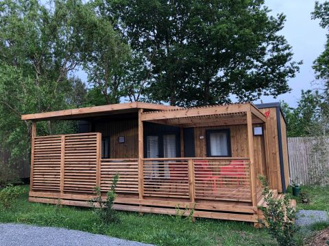 MOBILHOME 4 personnes - "lilas" 2 chambres 2sdb 2wc 
