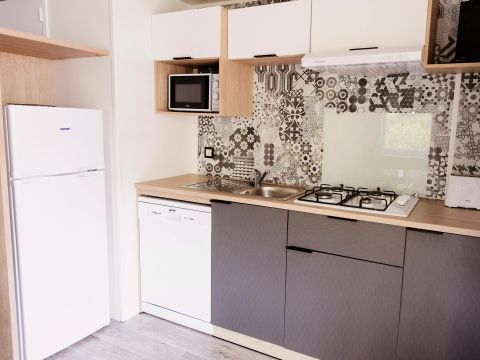 Mobilhome 4 personnes - Crocus 3 Pièces 4 Personnes + TV