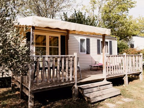 Mobilhome 6 personnes - Luxe Amarillys 4 Pièces 6 Personnes + TV