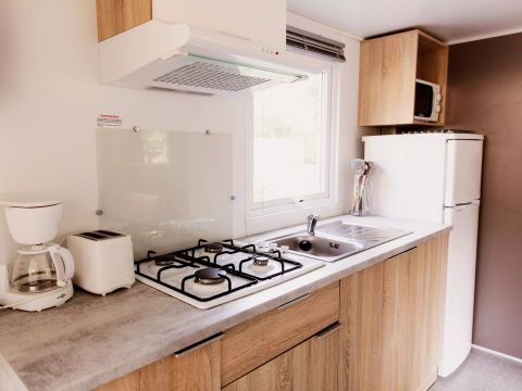 Mobilhome 4 personnes - Bambou 3 Pièces 4 Personnes + TV