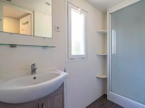 MOBILHOME 6 personnes - Classic | 2 Ch. | 4/6 Pers. | Terrasse surélevée | Clim.