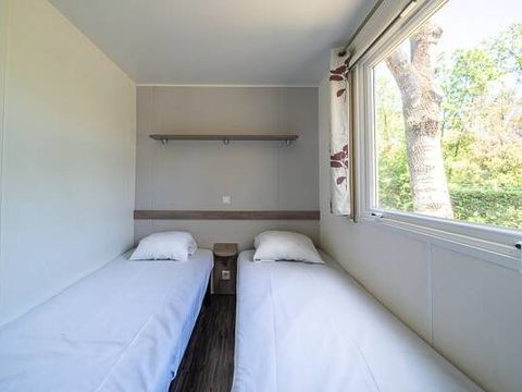 MOBILHOME 6 personnes - Classic | 2 Ch. | 4/6 Pers. | Terrasse surélevée non couverte | Clim.