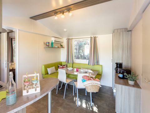 MOBILHOME 6 personnes - Classic | 2 Ch. | 4/6 Pers. | Terrasse surélevée non couverte | Clim.
