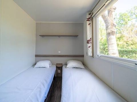 MOBILHOME 6 personnes - Classic | 2 Ch. | 4/6 Pers. | Terrasse surélevée non couverte | Clim.