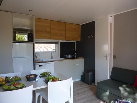 MOBILHOME 4 personnes - Premium côté piscine