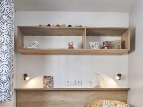 MOBILHOME 6 personnes - Premium 37m² 3 chambres + Terrasse + TV + LV + BBQ + 2SDB + Quartier Piéton