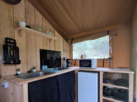 LODGE 2 personnes - TENTE lodge glamping 24m2