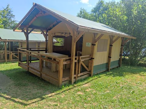 LODGE 2 personnes - TENTE lodge glamping 24m2