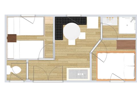 Mobilhome 4 personnes - UTINAM