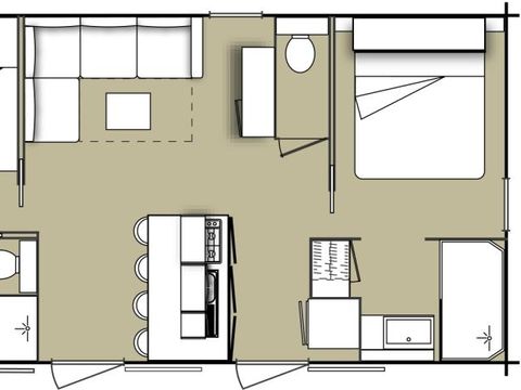Mobilhome 4 personnes - Granvelle Prestige