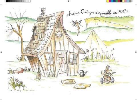 HÉBERGEMENT INSOLITE 4 personnes - FAERIE COTTAGE