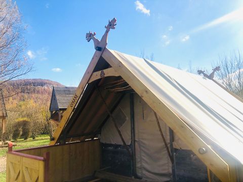 TENTE TOILE ET BOIS 4 personnes - LODGE SKALI - sans sanitaires