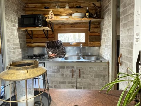 CHALET 4 personnes - AILME - La cabane insolite des Druides