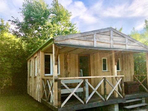 MOBILHOME 4 personnes - Cottage OGHAM - 25m2- La cabane insolite des Scribes
