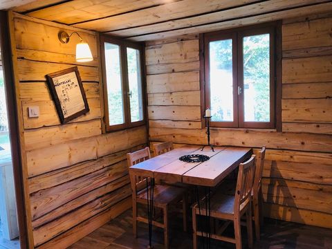 MOBILHOME 4 personnes - Cottage OGHAM - 25m2- La cabane insolite des Scribes