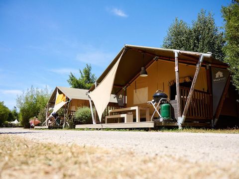 TENTE TOILE ET BOIS 6 personnes - Nomade